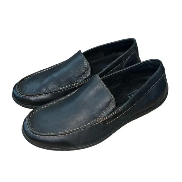 Born | Shoes | Born Mens Caleb Black Leather Loafers Size 9  display picture 1